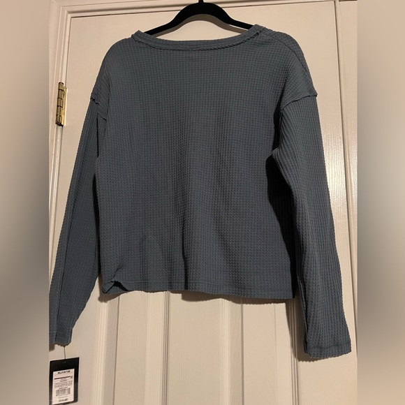 Girls waffle sweater - Picture 2 of 3